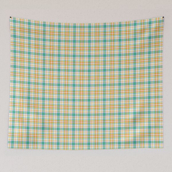 Item preview, Rainbow Plaid Tartan Textured Pattern designed and sold by Siu-Hong Mok.