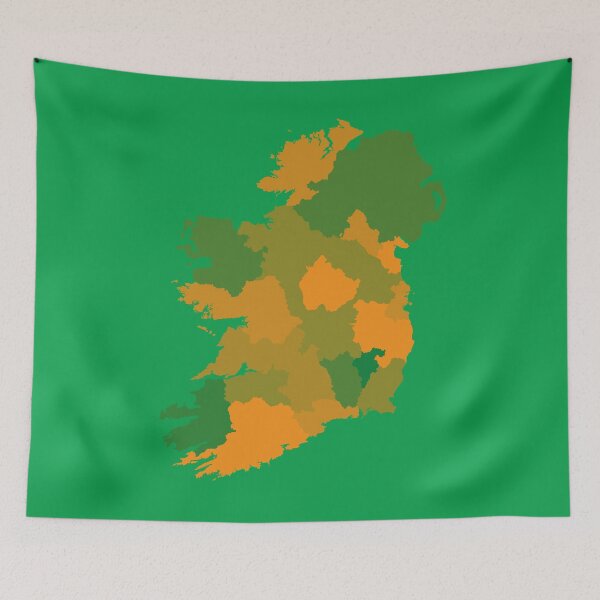 Item preview, Ireland Map designed and sold by Rima Amin.