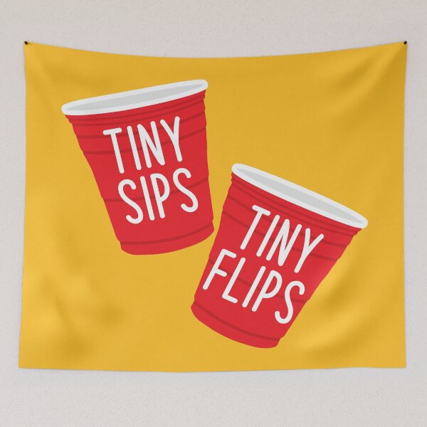 Item preview, Tiny Sips! Tiny Flips! designed and sold by jesimink.