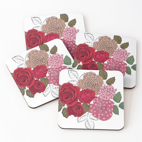 Item preview, Rose flower retro styles designed and sold by WeeraS.
