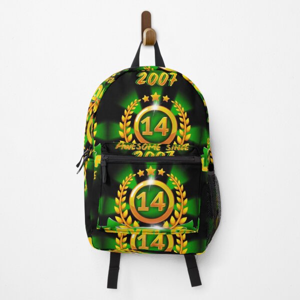 Item preview, Age 14 Level Up Birthday Awesome Since 2007 Gamer designed and sold by ScienceNStuff.