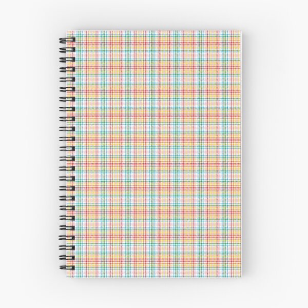 Item preview, Rainbow Plaid Tartan Textured Pattern designed and sold by Siu-Hong Mok.