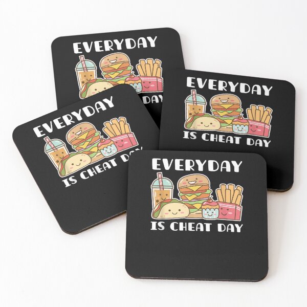 Item preview, Funny Unhealthy Food Diet Carbs Gift Every Day Is Cheat Day  designed and sold by charissamo77.