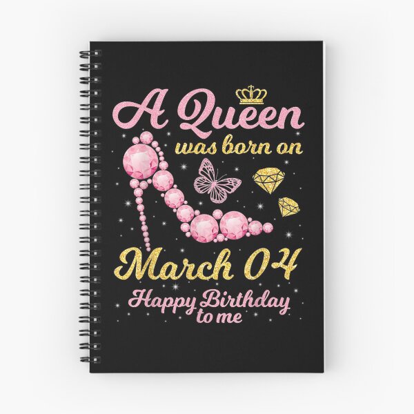 Item preview, A Queen Was Born On March 04 Happy Birthday To Me You Mommy  designed and sold by charissamo77.