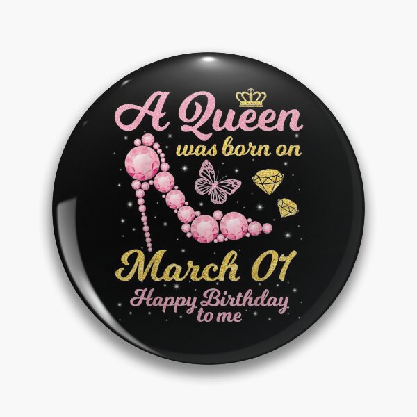 Item preview, A Queen Was Born On March 01 Happy Birthday To Me You Mommy  designed and sold by charissamo77.