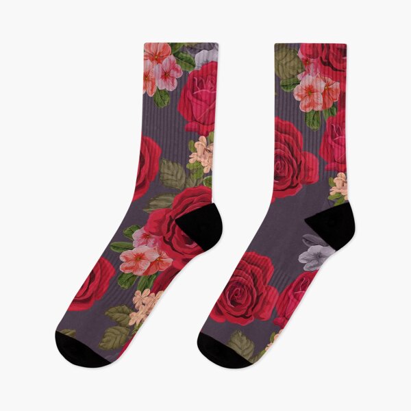 Item preview, Red roses in vintage styles designed and sold by WeeraS.