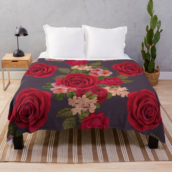 Item preview, Red roses in vintage styles designed and sold by WeeraS.