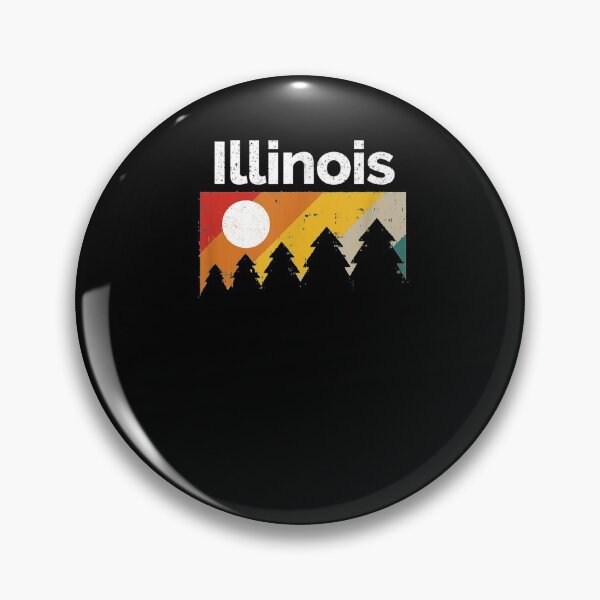 Item preview, Illinois Souvenir Forest Evergreen Sunset Nature Lover  designed and sold by charissamo77.