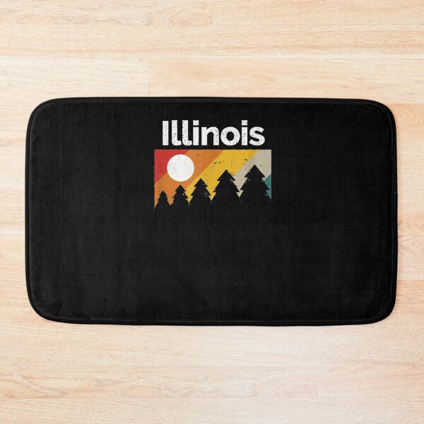 Item preview, Illinois Souvenir Forest Evergreen Sunset Nature Lover  designed and sold by charissamo77.