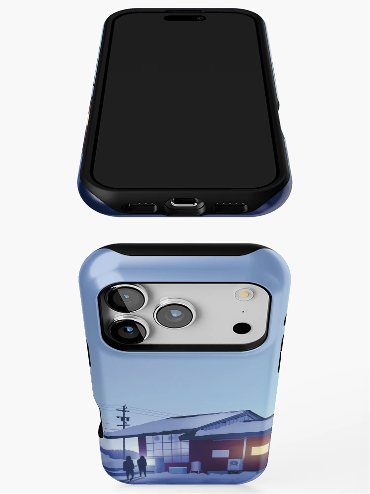 Thumbnail 3 of 4, iPhone Case, Snow designed and sold by VicariousSloth.