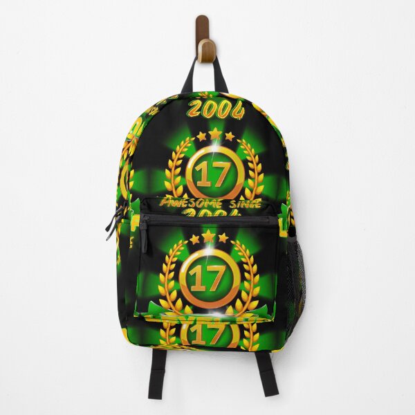 Item preview, Age 17 Level Up Birthday Awesome Since 2004 Gamer designed and sold by ScienceNStuff.
