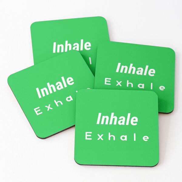 Item preview, Inhale Exhale - Yoga Mats Namaste Breathing Healthy Exercising Keto Diet Presents Strength Training designed and sold by guitarkel.