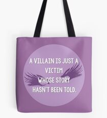 Villan is a victim Tote Bag