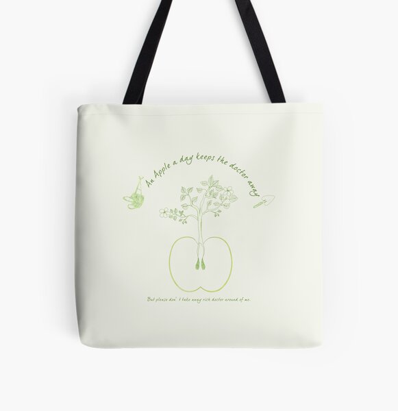 Apple seed. All Over Print Tote Bag