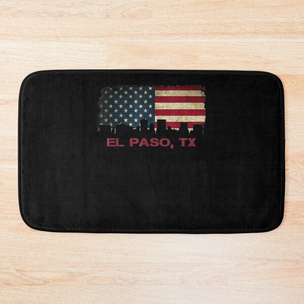 Item preview, El Paso Tx Texas City Skyline Art Usa Flag Proud American  designed and sold by charissamo77.