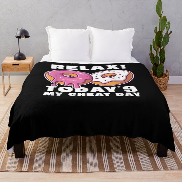 Item preview, Funny Unhealthy Food Diet Carbs Relax Today Is My Cheat Day designed and sold by charissamo77.