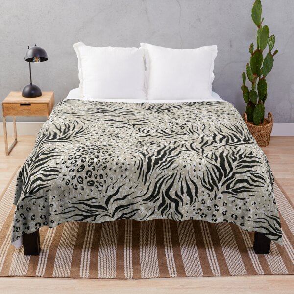 Item preview, Mix animal skin prints, tiger, leopard, jaguar seamless pattern designed and sold by mashmosh.