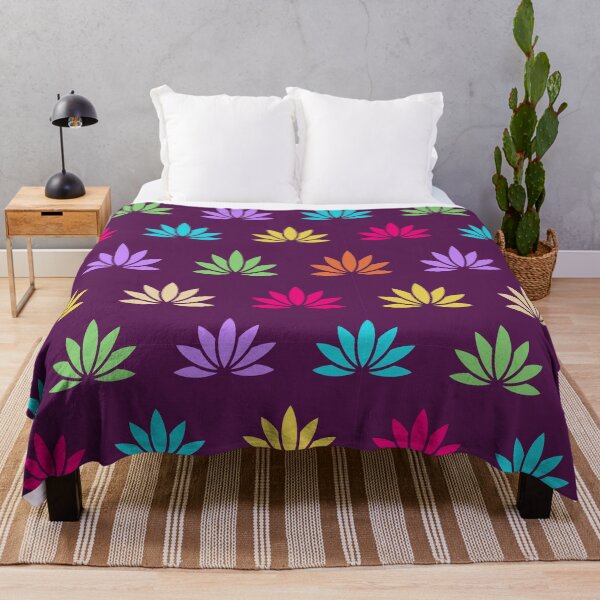 Item preview, Lotuses color pattern background. designed and sold by IndigoCat.