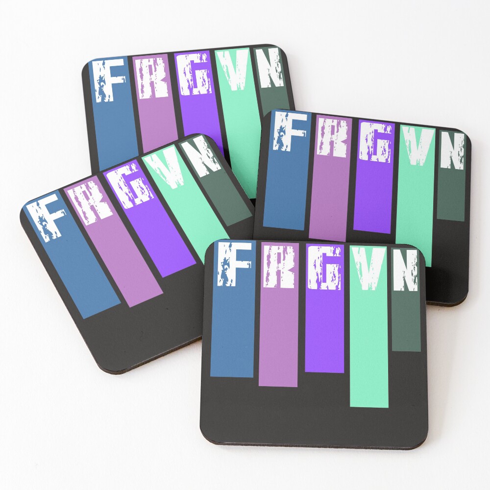 Item preview, Coasters (Set of 4) designed and sold by WORDtoARTwork.
