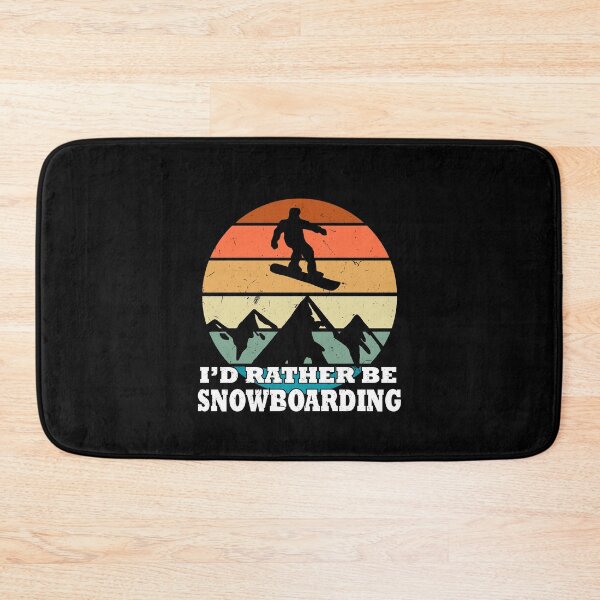 Item preview, Snowboarding Snowboarder Mountain Design designed and sold by Tom2468.