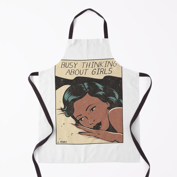 Item preview, Lesbian T-ShirtBusy Thinking About Girls designed and sold by LuxaVinfa.