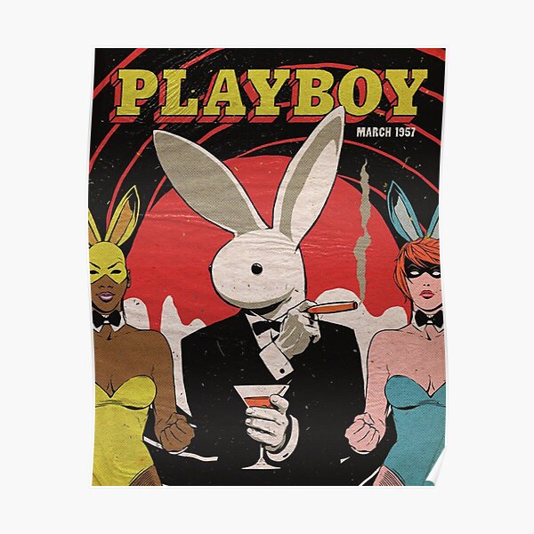 playboy 1957 Poster