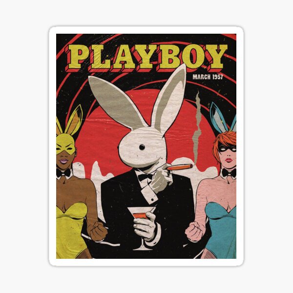playboy 1957 Pegatina