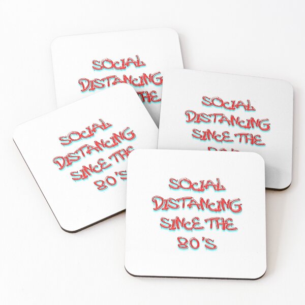 Item preview, Distanciamiento social de los 80 designed and sold by ARubyMoon.
