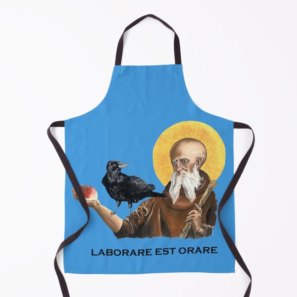 Item preview, Saint Benedict - To work is to pray designed and sold by LunaticPainter.