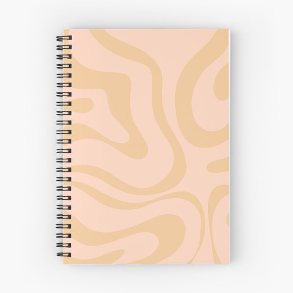 Item preview, Modern Liquid Swirl Abstract Pattern in Blush Sand designed and sold by kierkegaard.