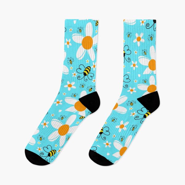 Item preview, Spring pattern Chamomile and bees designed and sold by Aleksey888.
