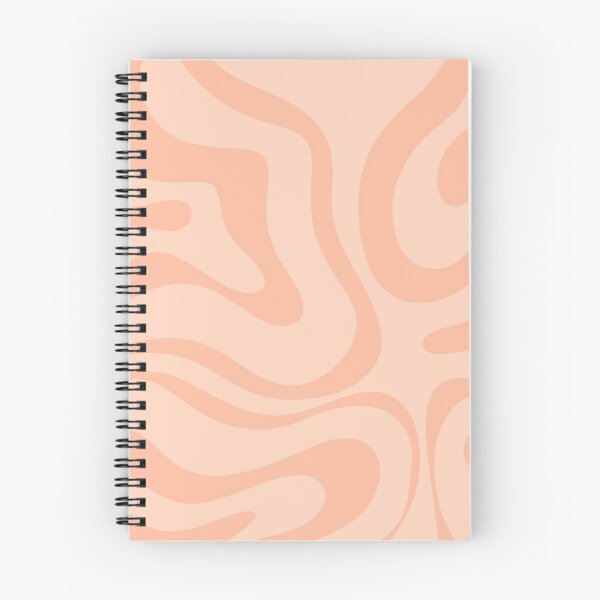 Item preview, Modern Liquid Swirl Abstract Pattern in Pale Blush Pink designed and sold by kierkegaard.