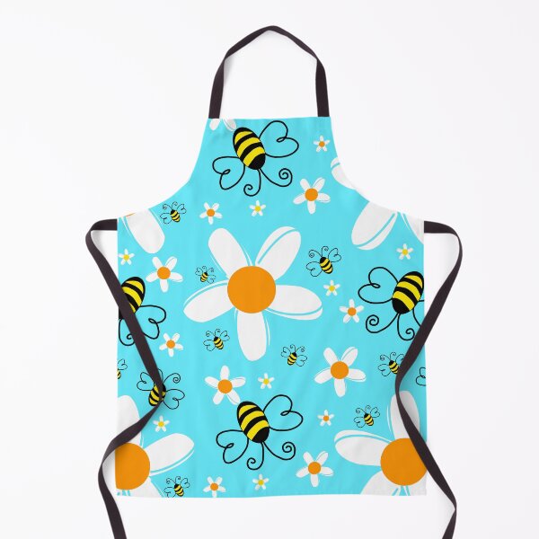 Item preview, Spring pattern Chamomile and bees designed and sold by Aleksey888.