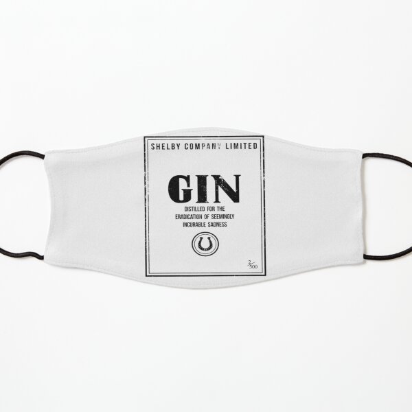 Peaky Blinders T-ShirtShelby Company Limited Gin Label Peaky Blinders Masque enfant