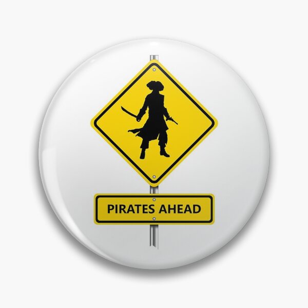 Item preview, Pirates T-ShirtAarrgghh! There Be Pirates Ahead! designed and sold by LuxaVinfa.