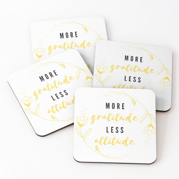 Item preview, More Gratitude Less Attitude designed and sold by designsbynic.