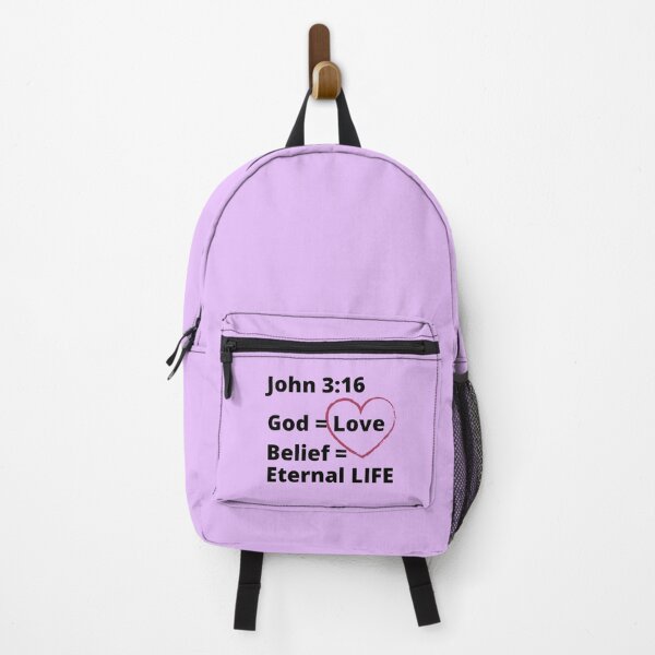 Item preview, John 3:16 God = Love. Belief = eternal life designed and sold by MGonline.
