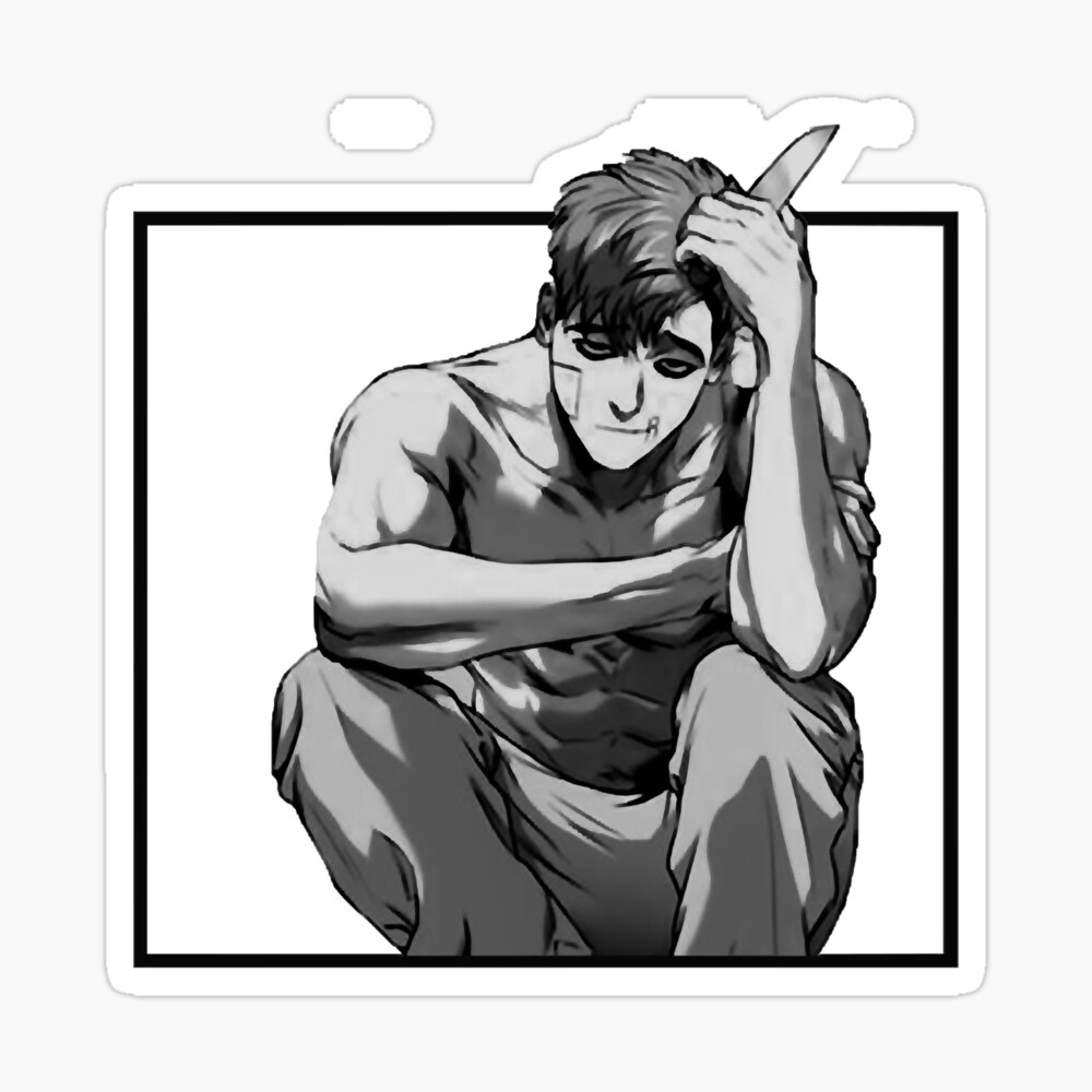 Killing Stalking - Sangwoo I'm Not Gay  Art Board Print for Sale by  jenartfart