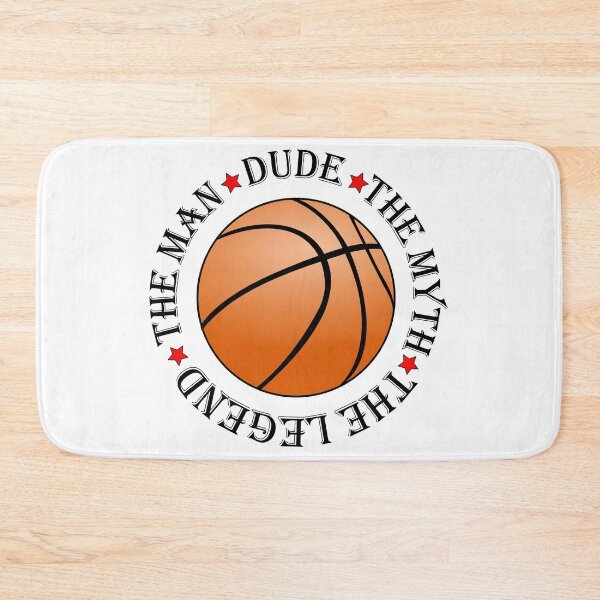 Item preview, Dude, the myth, the man, the basketball legend designed and sold by denip.
