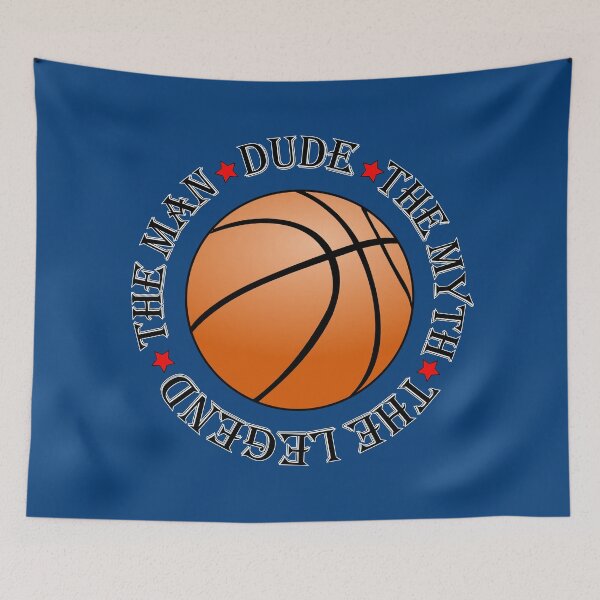 Item preview, Dude, the myth, the man, the basketball legend designed and sold by denip.