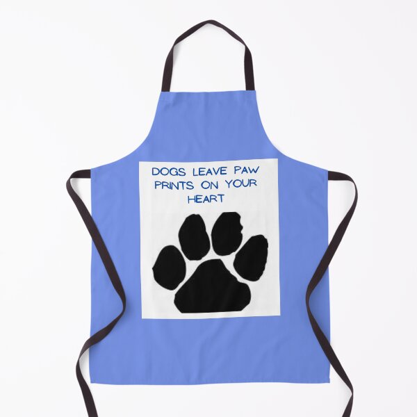 Item preview, " DOGS LEAVE PAW PRINTS ON YOUR HEART " CUTE DOG DESIGN designed and sold by findsbyjune374.