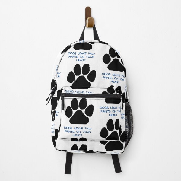Item preview, " DOGS LEAVE PAW PRINTS ON YOUR HEART " CUTE DOG DESIGN designed and sold by findsbyjune374.