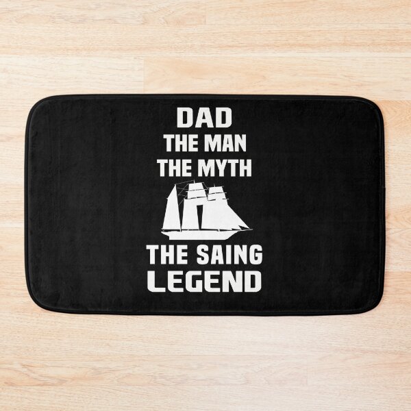 Item preview, Dad Sailing Gift Idea- Dad the man the myth the sailing legend designed and sold by NSTeeDesign.