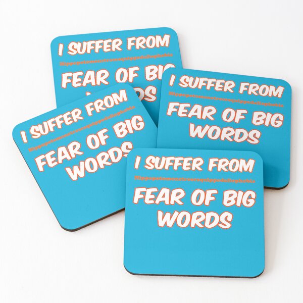 Item preview, Fear of Big Words designed and sold by bradm50.