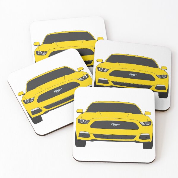 Item preview, Ford Mustang Front End Triple Yellow designed and sold by Jessimk.