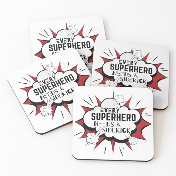 Item preview, Every Superhero Needs a sidekick designed and sold by GameNarongdech.