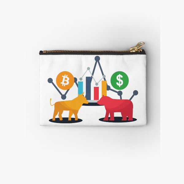 Item preview, Bitcoin Dollar Bull and Bear designed and sold by AeroAstro.