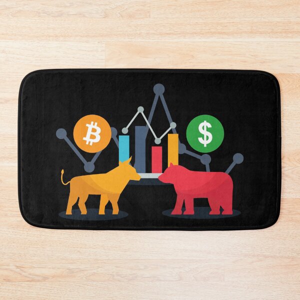 Item preview, Bitcoin Dollar Bull and Bear designed and sold by AeroAstro.
