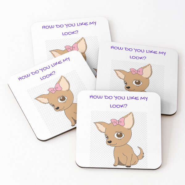 Item preview, " HOW DO YOU LIKE MY LOOK? " CUTE DOG DESIGN designed and sold by findsbyjune374.