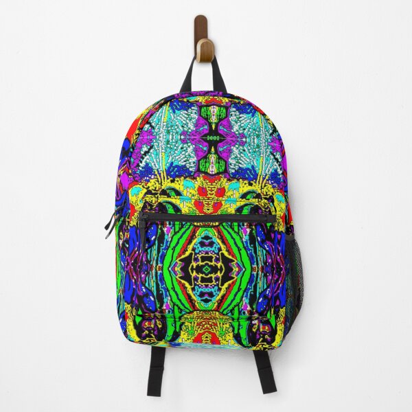 Item preview, Neon Abstracted Irises Pattern designed and sold by Heatherian.